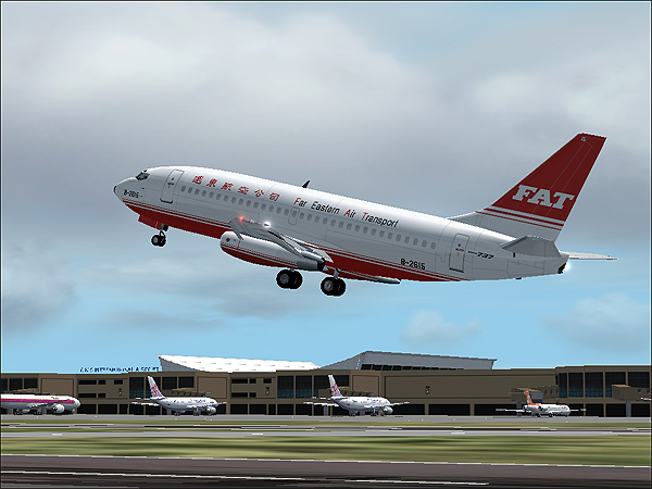 Flightfx / Stewart-Global Aircraft Boeing 737-2Q8(A) Far Eastern Air Transport New Livery
