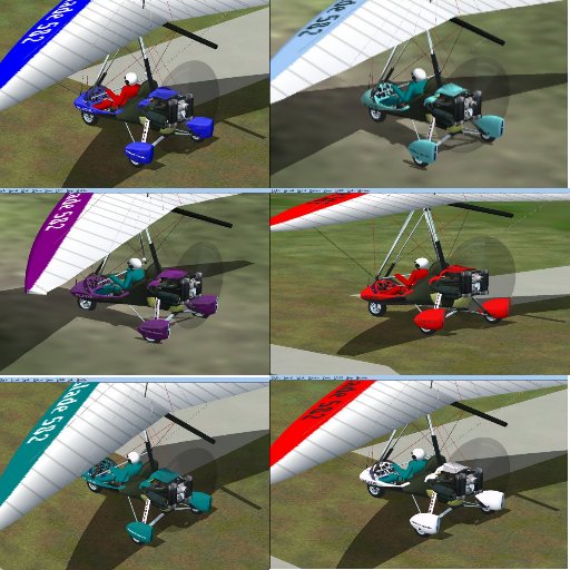 This Is A Texture Upgrade Package To Give You A Further 6 Textures For The Mainair Blade 5