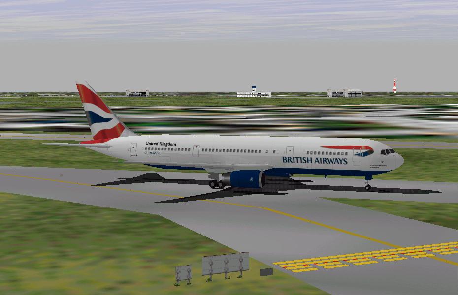 Boeing 767-336Er British Airways For Fs98 Original Aircraft By Kim Simmelink