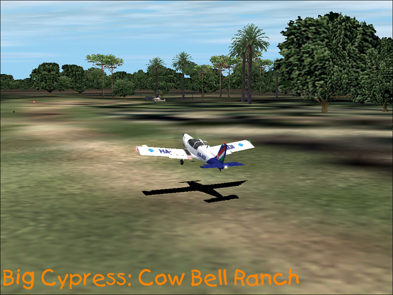 Big Cypress Swamp Airstrips By James Belk A Package Of 3 Bush-Style Airstrips Set In Big C