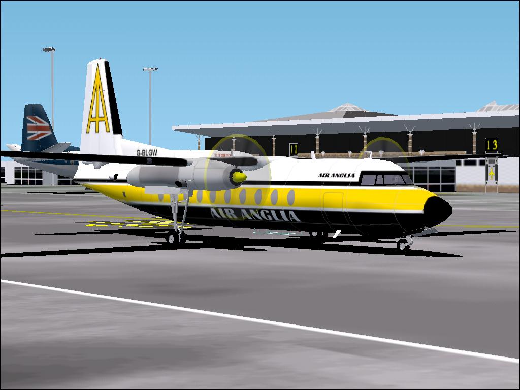 Rolls Royce Dart Sounds For F.27 Aircraft