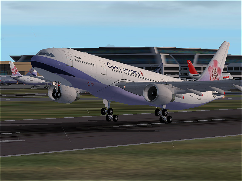 Project Opensky Airbus A330-200 China Airlines For Fs2002 Exclusively This Aircraft Is Mad — 1