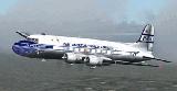 Fs2004 Alaska Airlines Douglas C-54 / Dc-4 Registration Nc9044