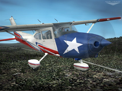 Skin For Fs2002 Default Cessna Skylane 182S - West Air By Yannis Gakis (Fs-Icarus Crew) A