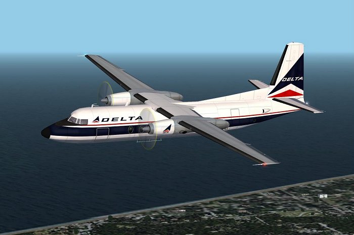Delta F-27 200 Textures Exclusively For Mike Stones F27-200