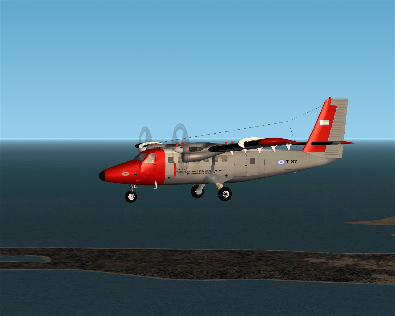 // Project Globetwotter Dehavilland Dhc-6 Twin Otter — 1