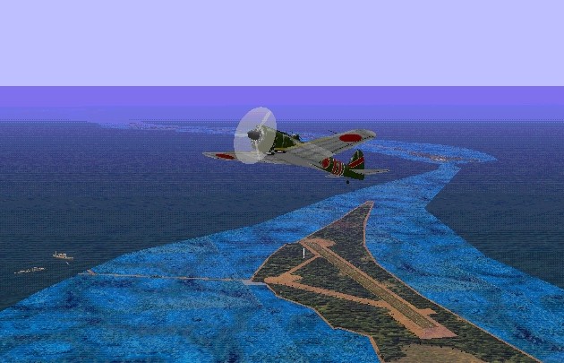 Cfs Scenery Add-On Tarawa For Combat Flight Simulator 1 © Edmundo Abad,Eabad_At_Entelchile