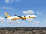 Boeing 767-300Er In Thomas Cook (Ex-Condor) Livery; Repainted In 32-Bit Textures