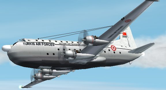 Fs2002 Douglas C-121 Thk This Virtual Aircraft Is Reworked Version Of Our C-124 Globemaste