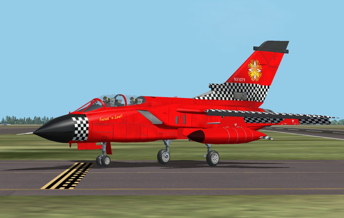 Fs2002 Panavia Tornado In Civilian Colors