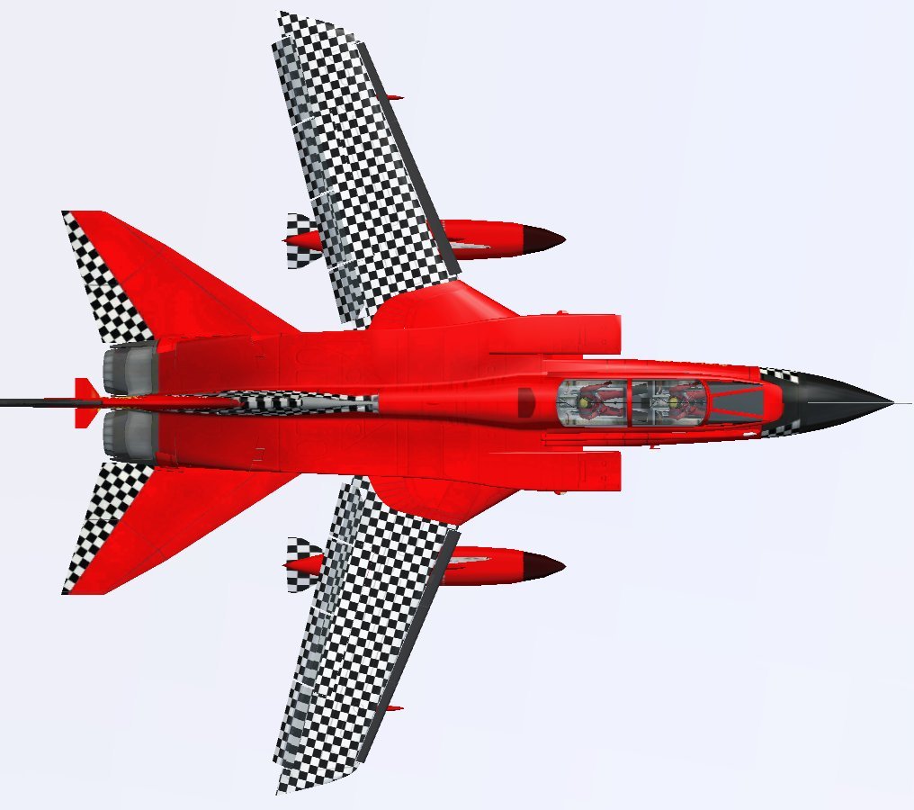Fs2002 Panavia Tornado In Civilian Colors