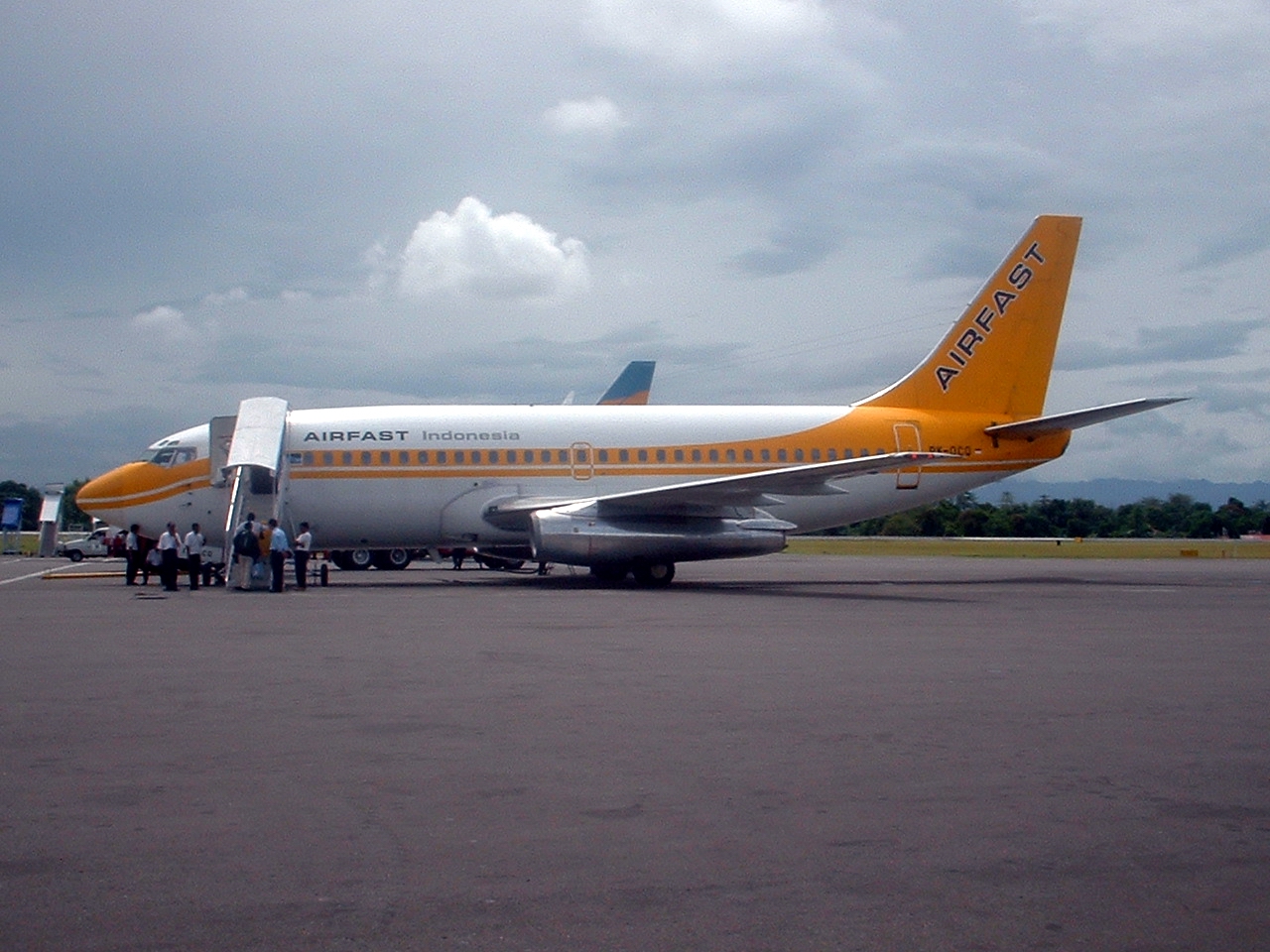 Ai Aardvark 737-200 Airfast Indonesia Pk-Ocq