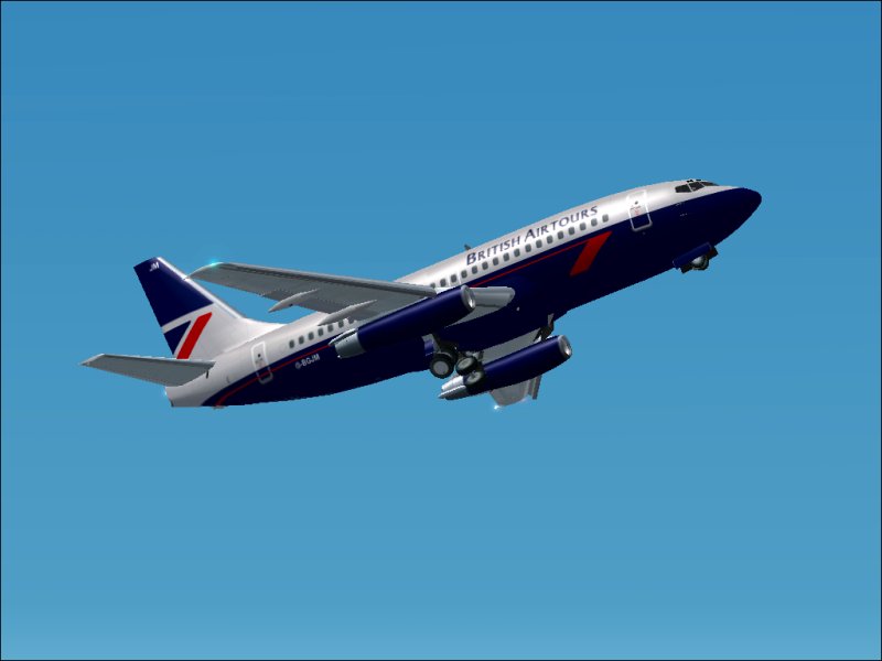 British Airtours (Landor) Ffx Boeing 737-200B737-200 Model By Ffx (Erick Cantu).This Repai