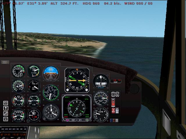Fs 2002 Uh-1 Huey Panel By David Steenkamp