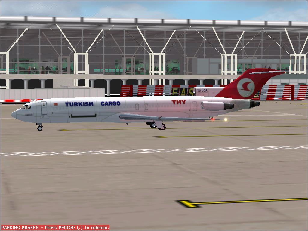 This Is A Textures Repaint Of Flightfx/Sga Boeing 727 In The Colour Of Turkish Airlines 19