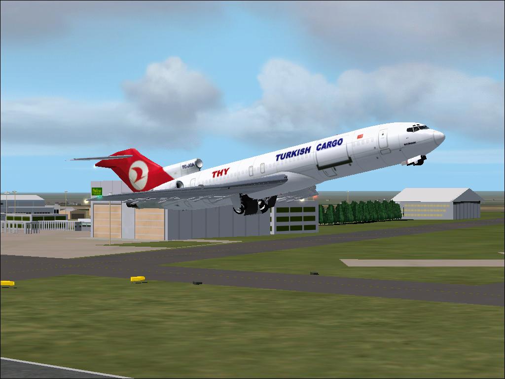This Is A Textures Repaint Of Flightfx/Sga Boeing 727 In The Colour Of Turkish Airlines 19