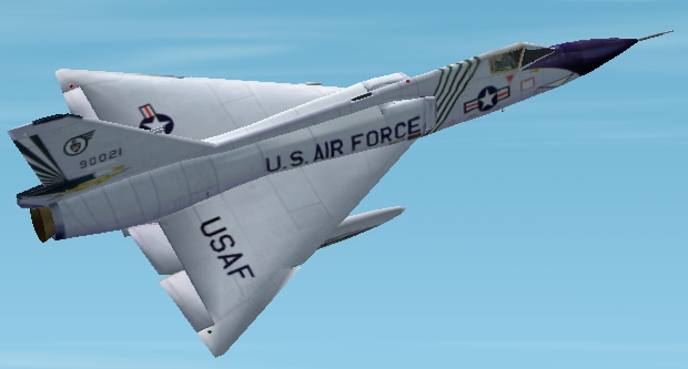 Fs2002 Convair F-106A Delta Dart