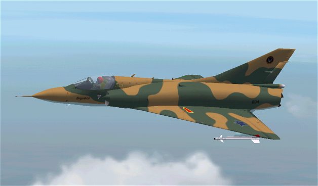 Aircraft For Fs2002 Dassault Mirage Iiicz, Serial No