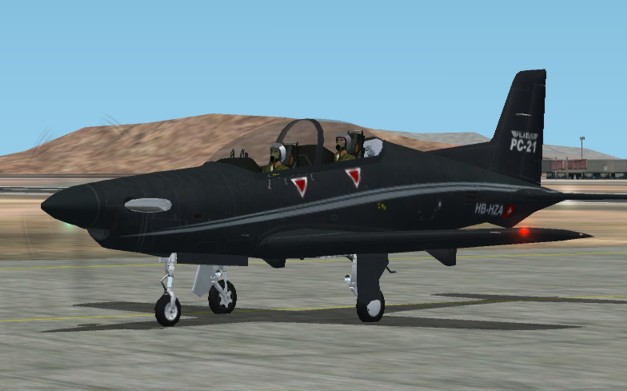 Fs2002-Pro Pilatus Pc-21 Turbotrainer Pilatuss 21St Century Follow-Up To Their World Famou