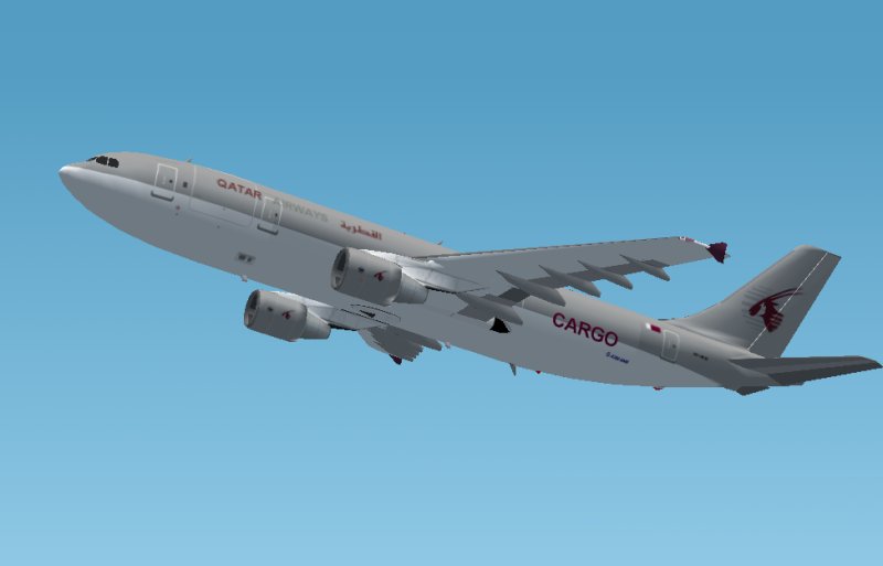 Fs2002 Airbus A300-600R Qatar Airways These Are Two Configurations Of Qatar Airways Airbus