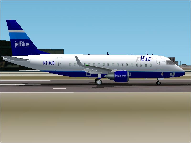 Fs2002 Embraer 170-Jetblue Jetblue Does Not Have Any Orders For The Embraer 170, But Have