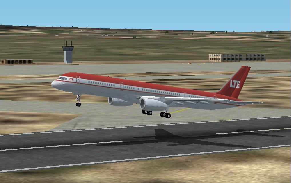 Fs2002 Lte Boeing 757-200 Lte Boeing 757-200.Includes Reflective Textures,Rolling Wheels,