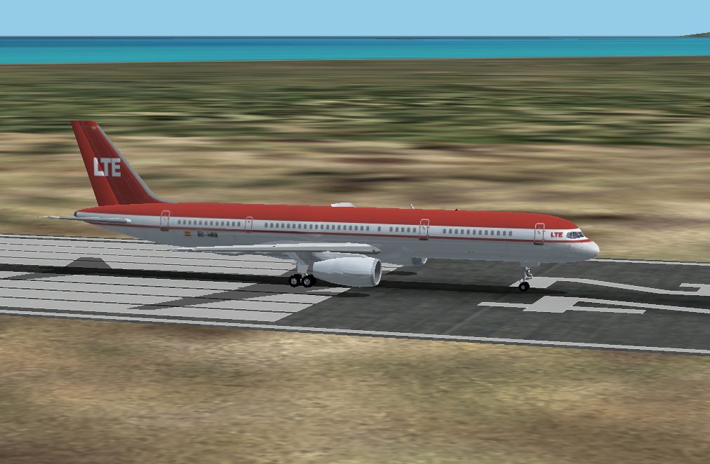 Fs2002 Lte Boeing 757-200 Lte Boeing 757-200.Includes Reflective Textures,Rolling Wheels,