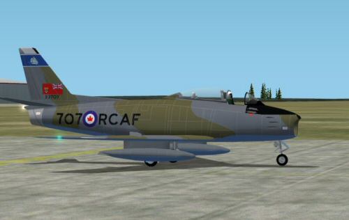 Fs2002 North American F-86 Canadian Armed Forces Package Mikes Stones Excellent F-86 Sabre