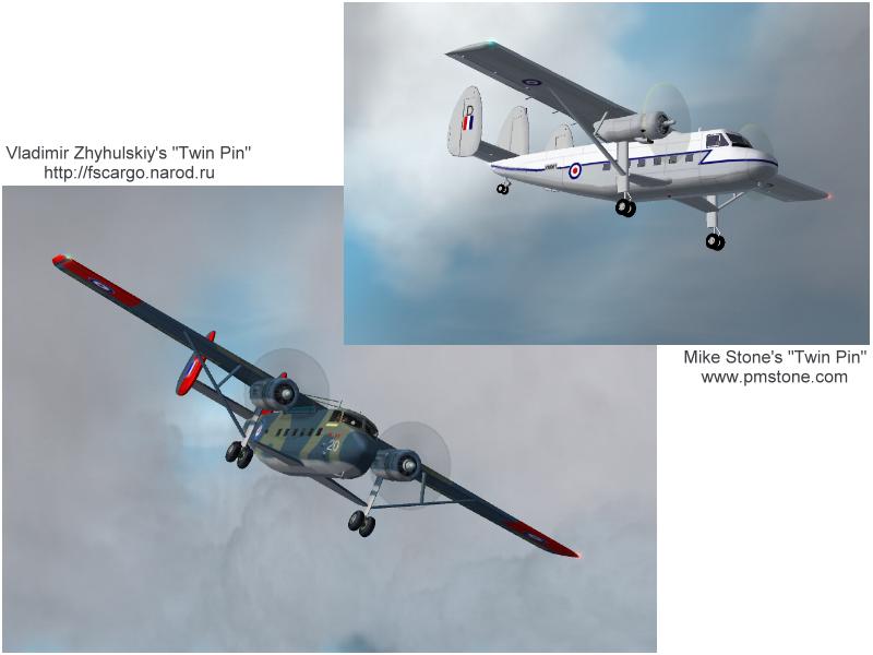 Fs2002 Panel For Scottish Aviation Twin Pioneer A Simple But Workable Panel For The Scotti