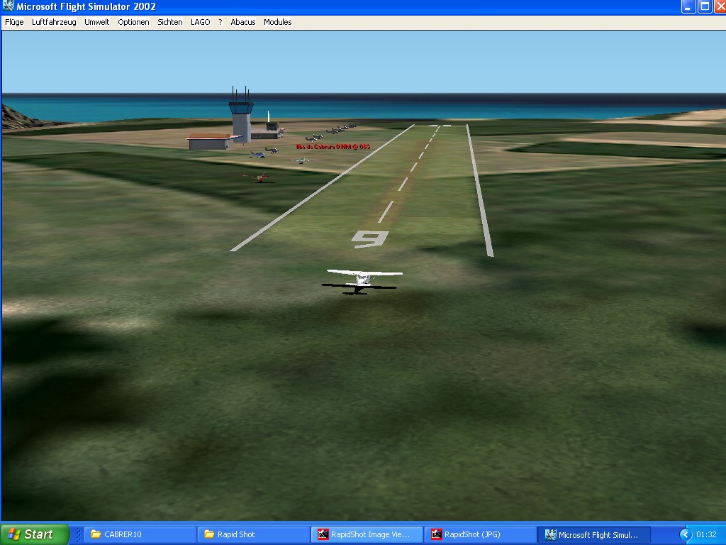 Fs2002 Cabrera Island Airport - Mallorca Scenery Of Fictional Illa Cabrera Airport South O
