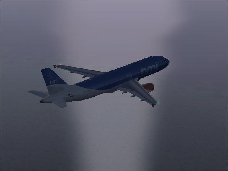 Fs2002 Bmi A320 Airbus A320 In Bmi British Midland International Colours, Limited Moving P