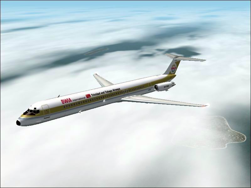 This Is A Textures Repaint Of Md 80 By Mike Bauman And Sam Chin, Bwia Md 80 Registration 9
