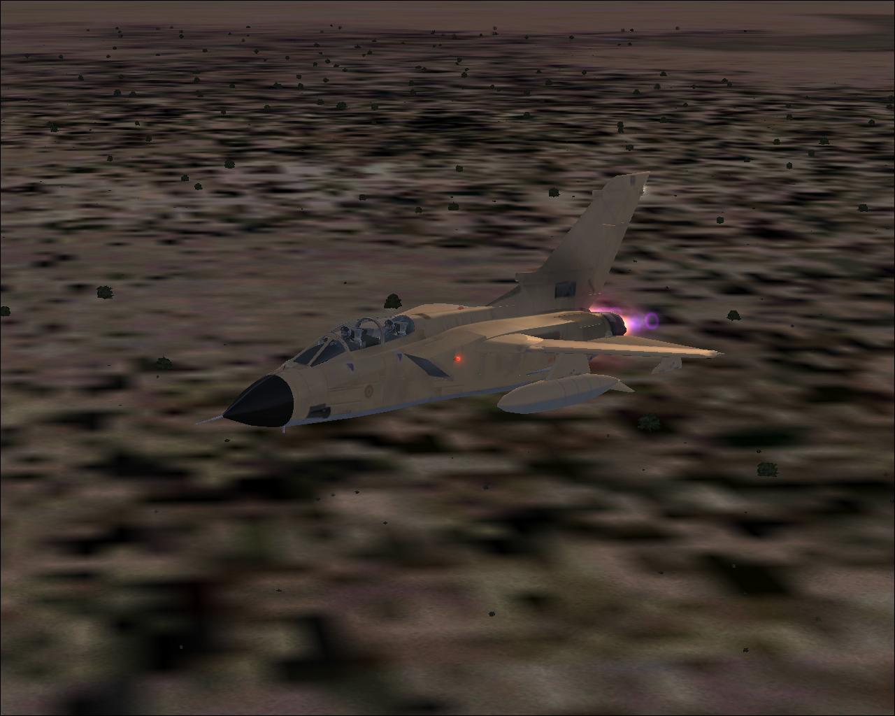 Texture Exclusively For Fs2K2 Panavia Tornado Ids Italian Air Force Repaint In The Desert