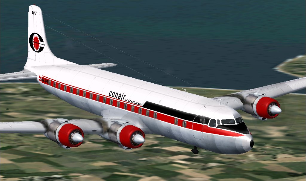 Fs2002 Conair Of Scandinavia Dc-7