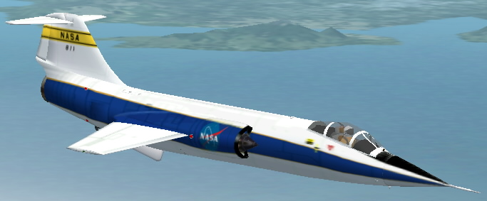 Fs2002 Lockheed F-104 Nasa Version
