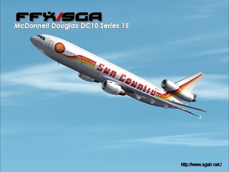 Ffx/Sga Mcdonnell-Douglas Dc10 After Waiting Several Years For A Viable Dc 10 To Be Built,