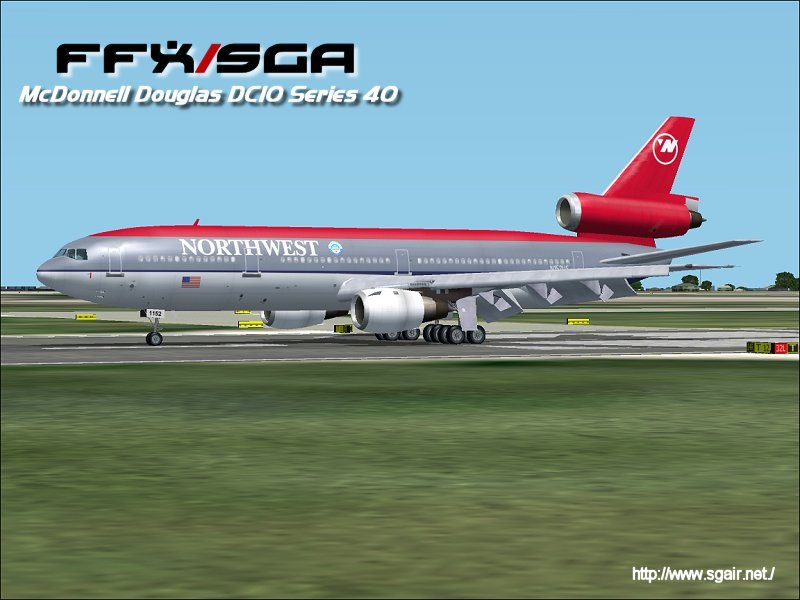 Ffx/Sga Mcdonnell-Douglas Dc10 After Waiting Several Years For A Viable Dc 10 To Be Built,