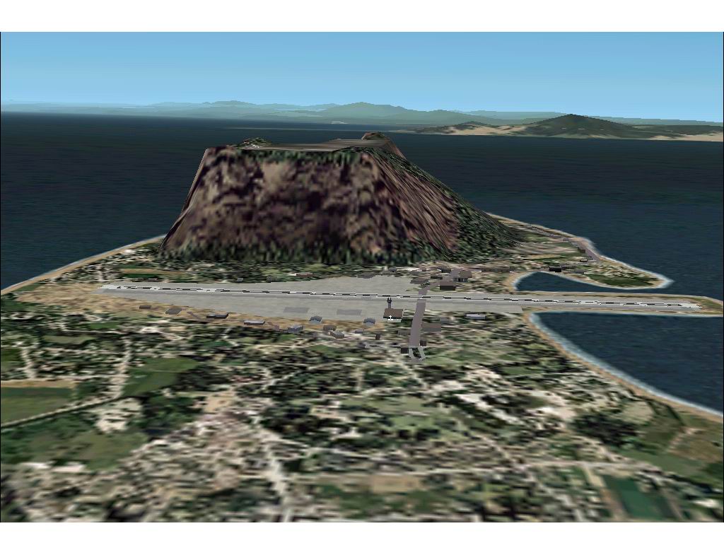 Gibraltar, Uk V.2 Version 2 For Fs2002 Only