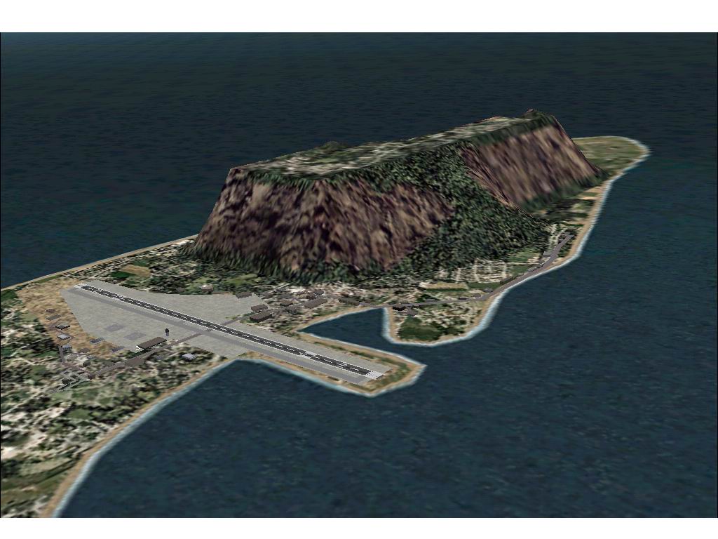 Gibraltar, Uk V.2 Version 2 For Fs2002 Only