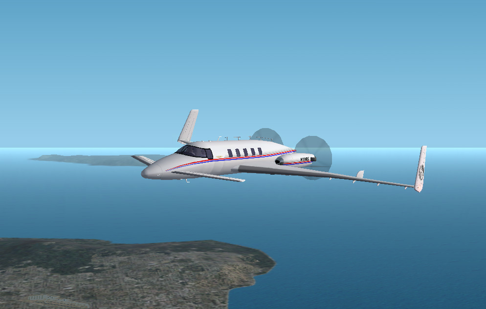 Fs2002 Eagle Air Charter Beech Starship