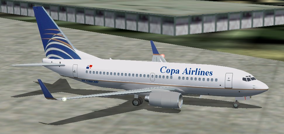 Textures Repaint Of Tsutomu Urakawa Boeing 737-700 In Copa Airlines Livery This Package Co