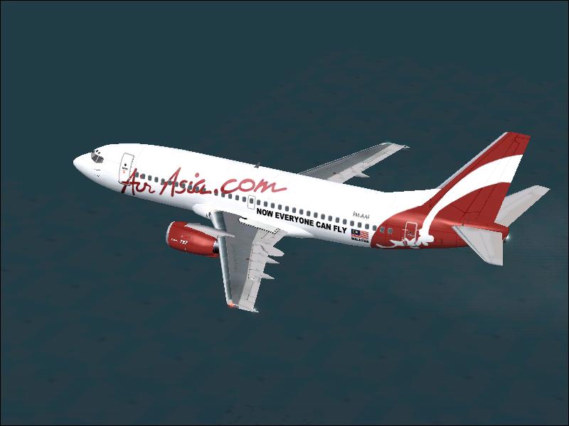 Fs2002 Boeing 737-300 Air Asia Air Asia Is A Low-Cost No Frills Malaysian Airline Which Op