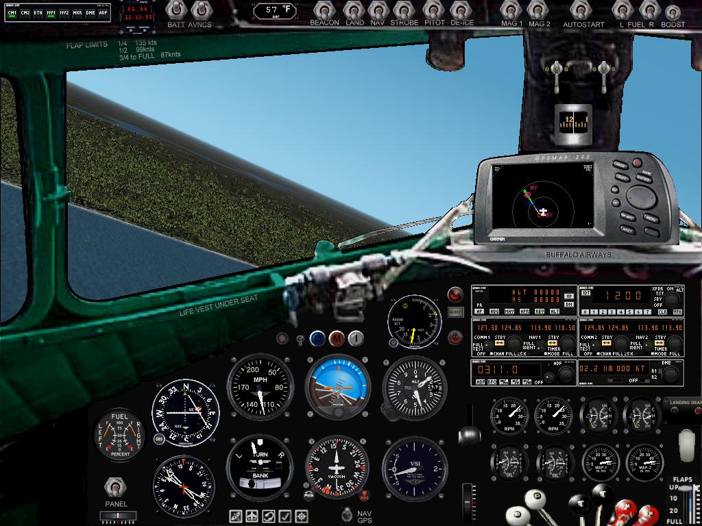 Fs2002 Douglas Dc-3 Buffalo Airways Panel Update Requires Dc3Buffa.zip To Be Installed Fir