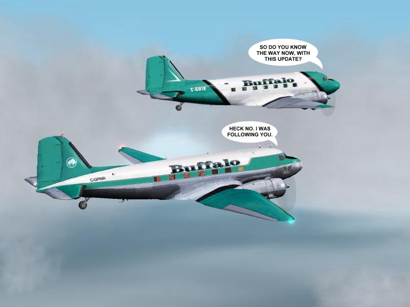 Fs2002 Douglas Dc-3 Buffalo Airways Panel Update Requires Dc3Buffa.zip To Be Installed Fir