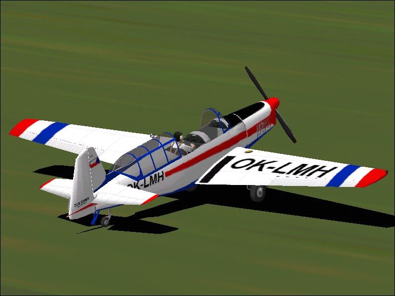 Zlin Z-226 For Fs2002 Zlin Z-226 Armeesportklub East Germany, Registration 5004