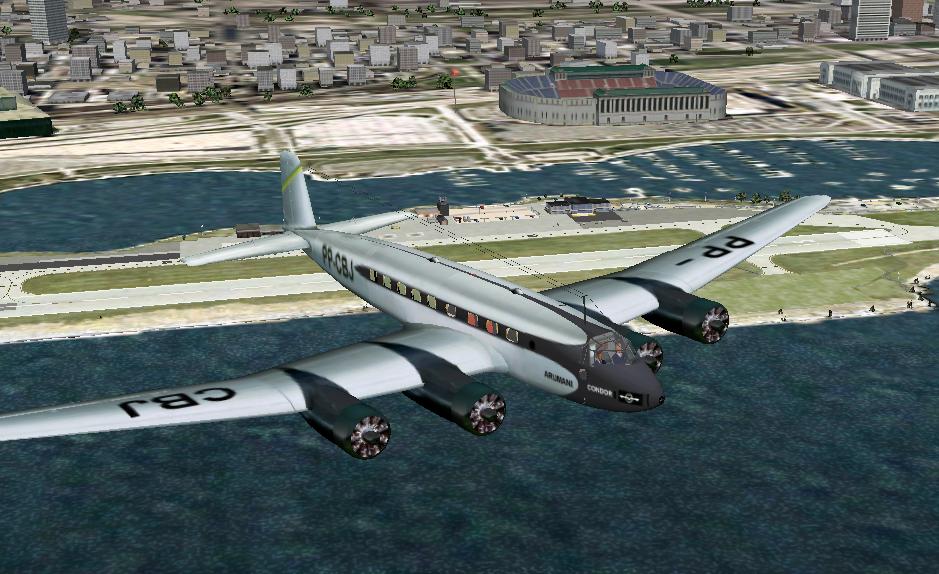 Fs2002 Focke Wulf 200A Condor - Cruzeiro Do Sul V 1.0 Focke Wulf 200A Pp-Cbj From Syndicat