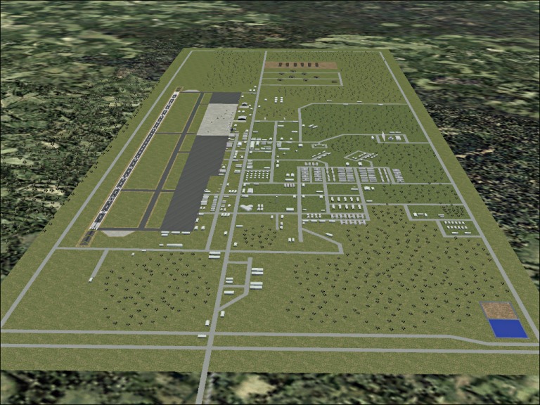 Fs2002 Scenery A Model Of Nakhon Phanom Royal Thai Air Force Base (Nkp)