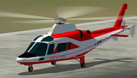 Agusta A109E Power Vigili Del Fuoco For Fs2000/2002