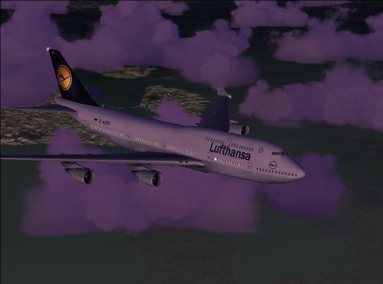 Fs2004 Boeing 747-400 Lufthansa This Is A Textures Repaint Of The Original 747-400 In Luft