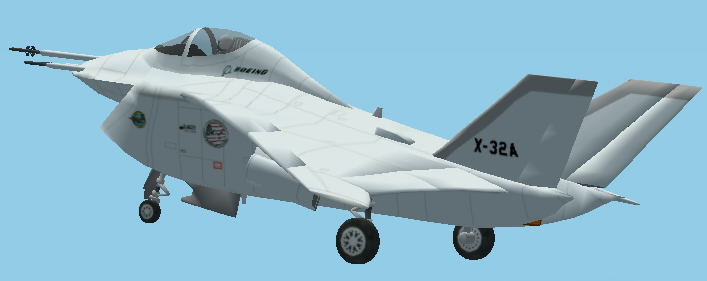 Fs2002 Boeing X-32A Test Version It Began To Make This X-32A According To Other Peoples Re
